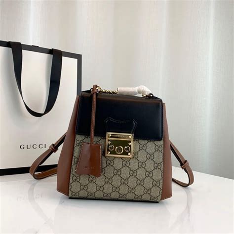 gucci padlock backpack replica|vintage gucci backpack.